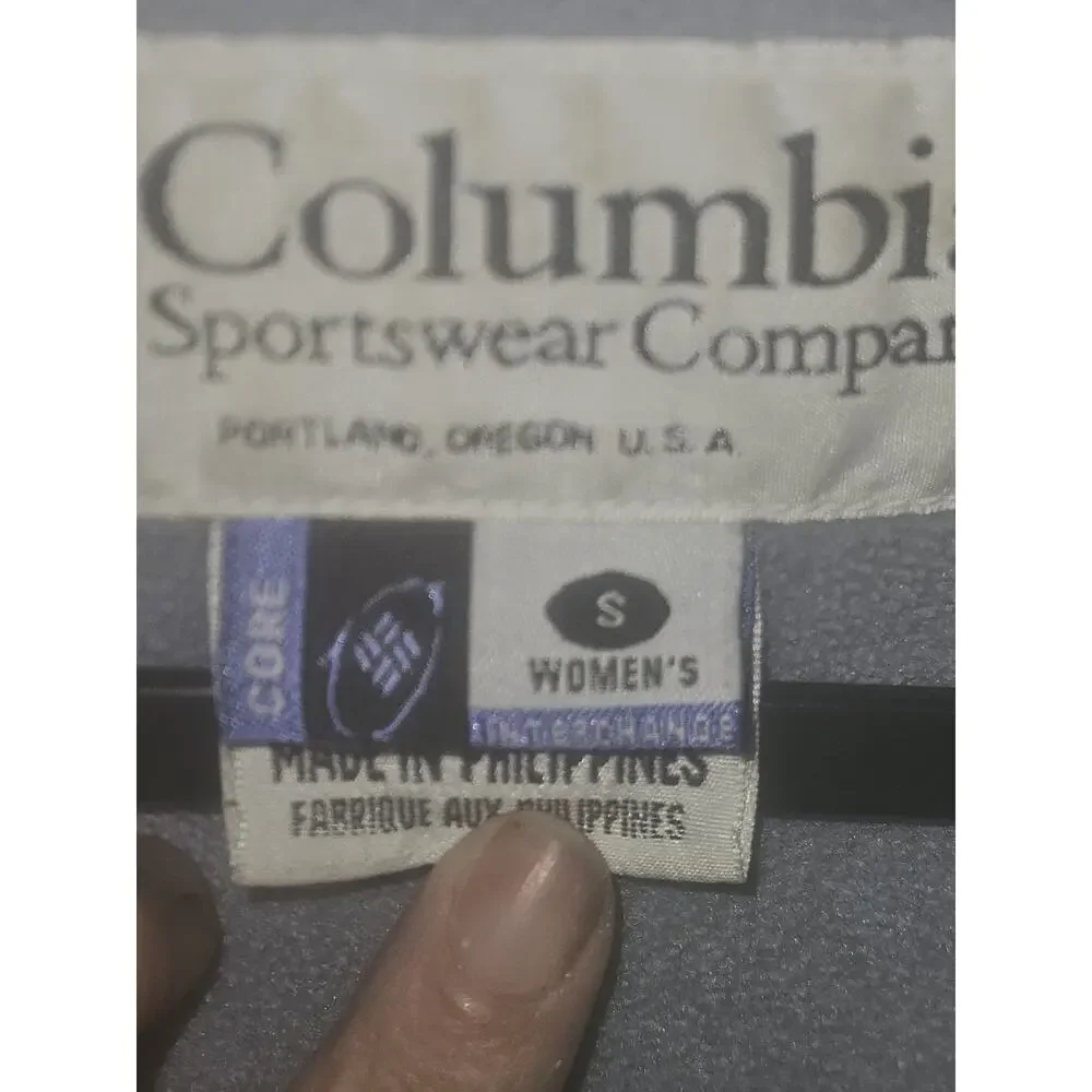 Columbia Women's Interchange 3-in-1 Full Zip Jacket Blue Gray Size S
